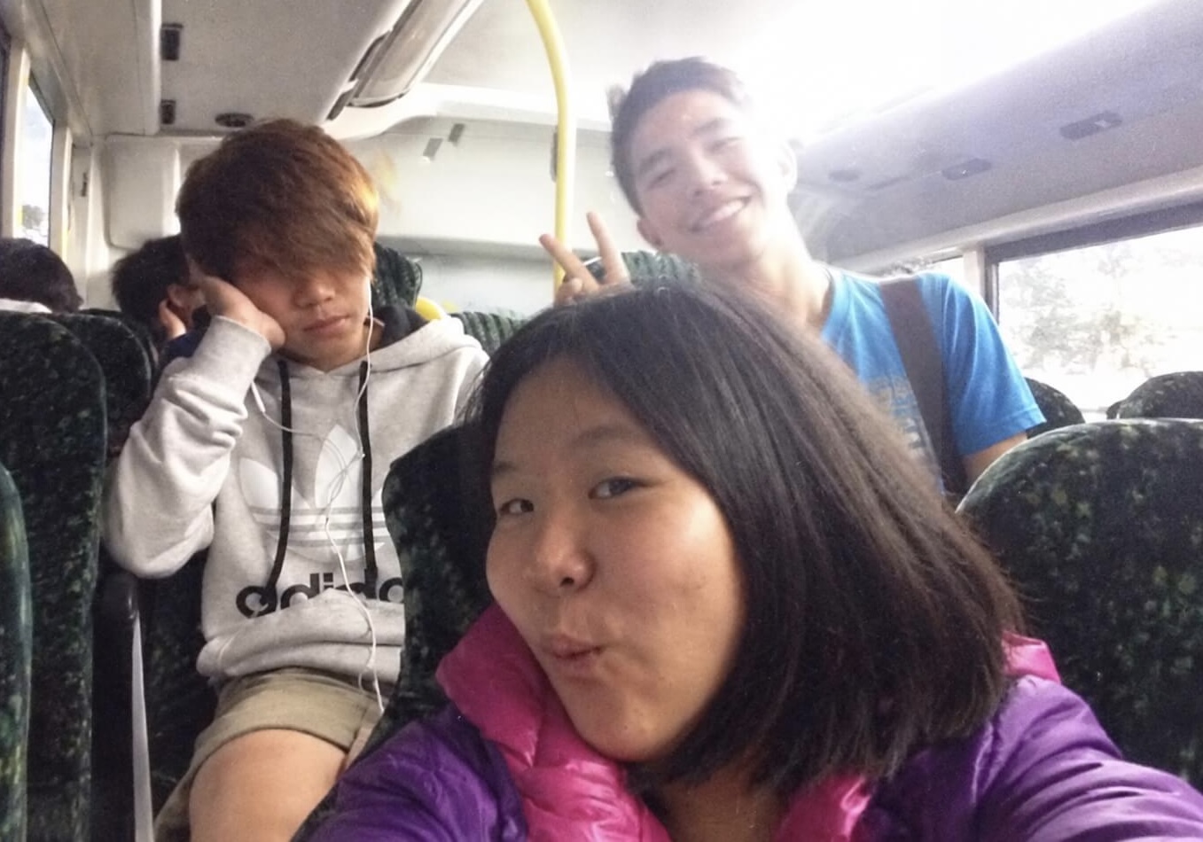 ภีมและแก้มพบกันที่ Long Bay College, Auckland